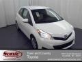 2012 Super White Toyota Yaris L 3 Door  photo #1