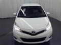 2012 Super White Toyota Yaris L 3 Door  photo #2