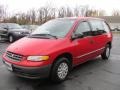 Flame Red 2000 Plymouth Voyager 