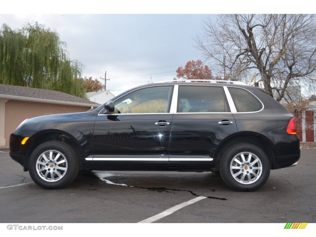 Black 2005 Porsche Cayenne Standard Cayenne Model Exterior Photo #56352055