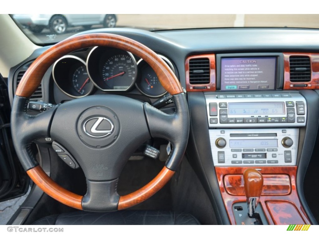 2002 Lexus SC 430 Black Dashboard Photo #56353063