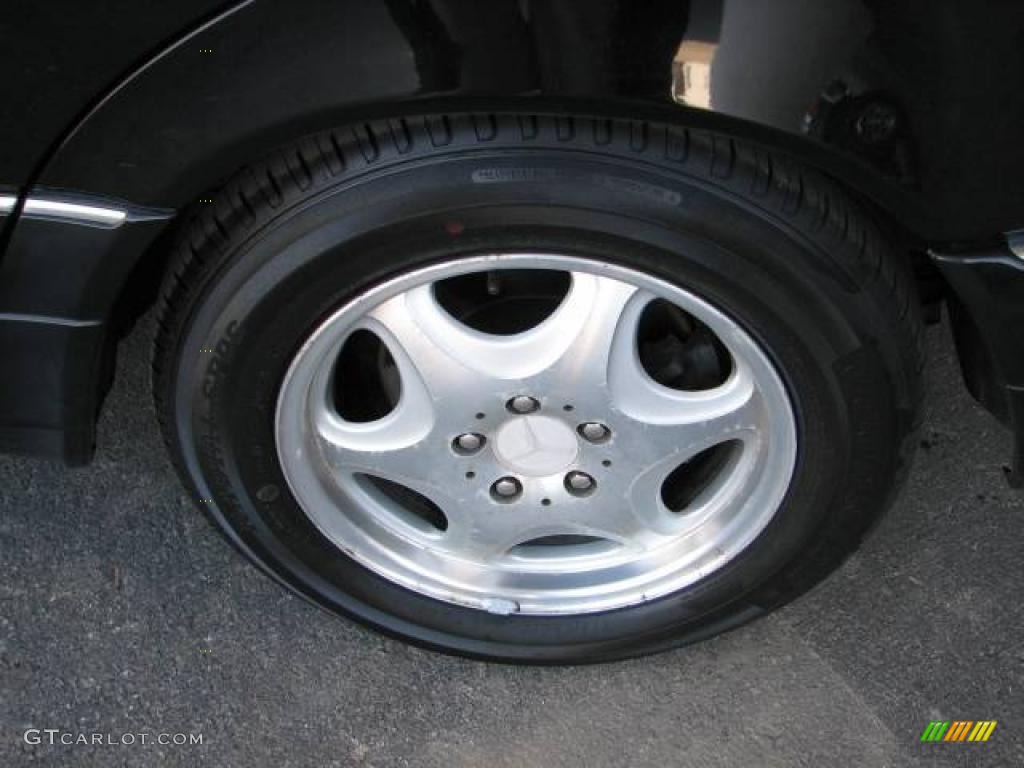 1997 S 320 Long Wheelbase Sedan - Black / Black photo #4