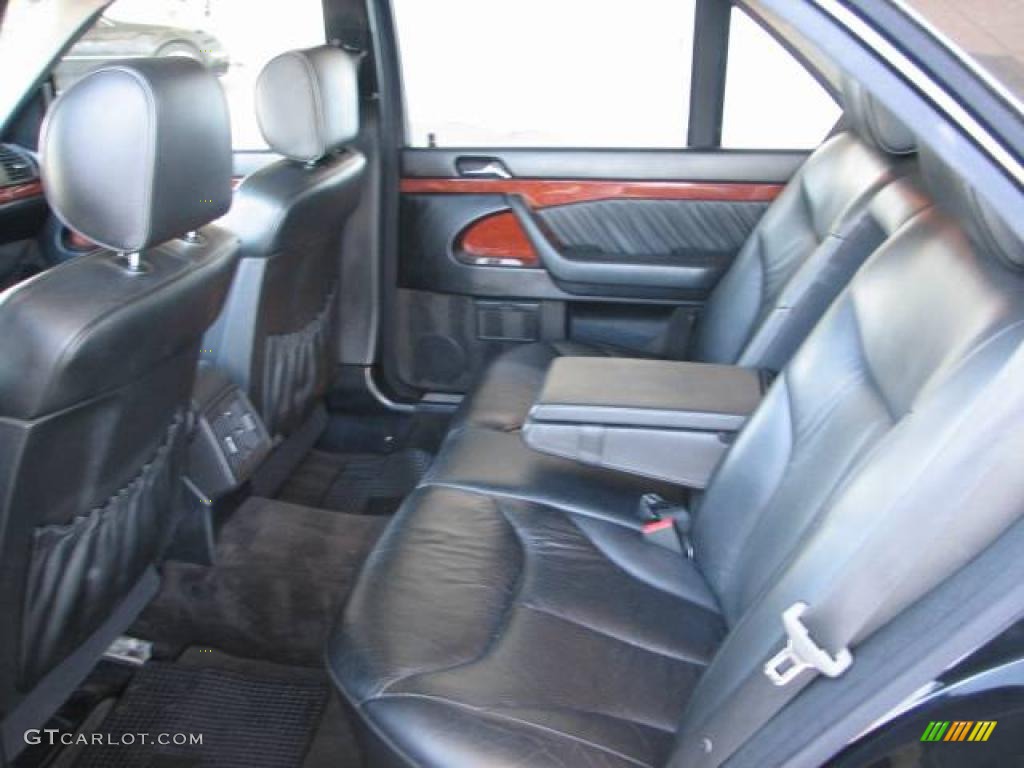 1997 S 320 Long Wheelbase Sedan - Black / Black photo #5
