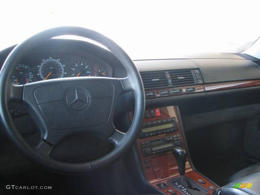 1997 S 320 Long Wheelbase Sedan - Black / Black photo #6