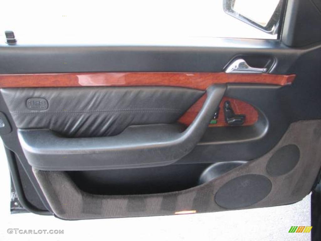1997 S 320 Long Wheelbase Sedan - Black / Black photo #7