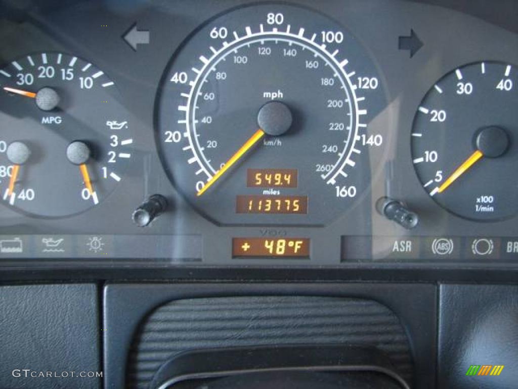 1997 S 320 Long Wheelbase Sedan - Black / Black photo #8