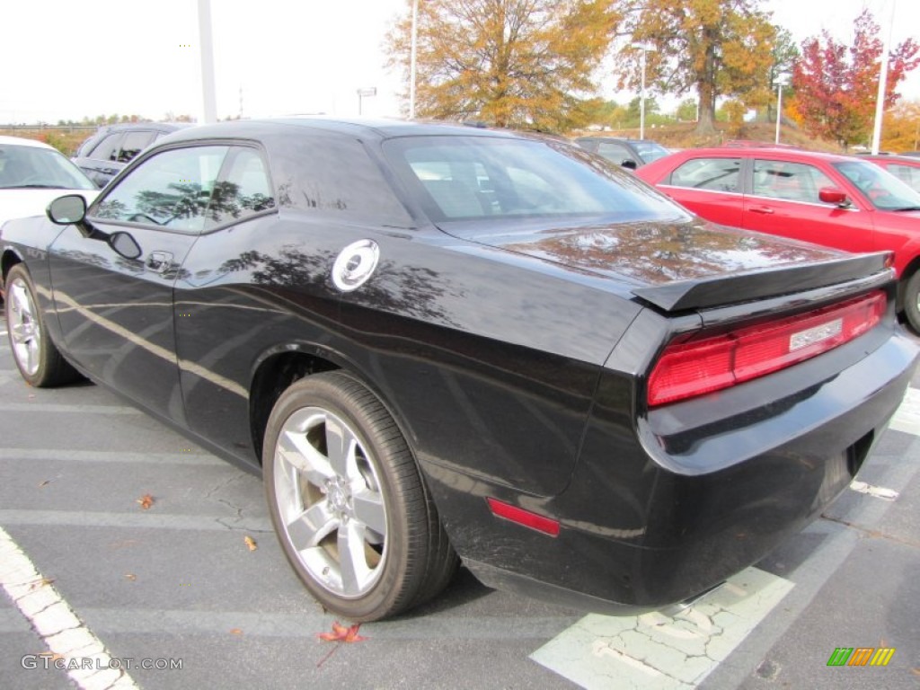 Brilliant Black Crystal Pearl Coat 2009 Dodge Challenger R/T Exterior Photo #56354689