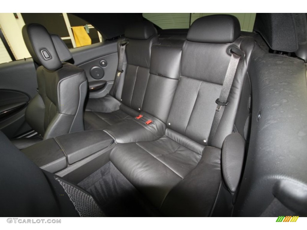 Black Interior 2010 BMW 6 Series 650i Convertible Photo #56355285