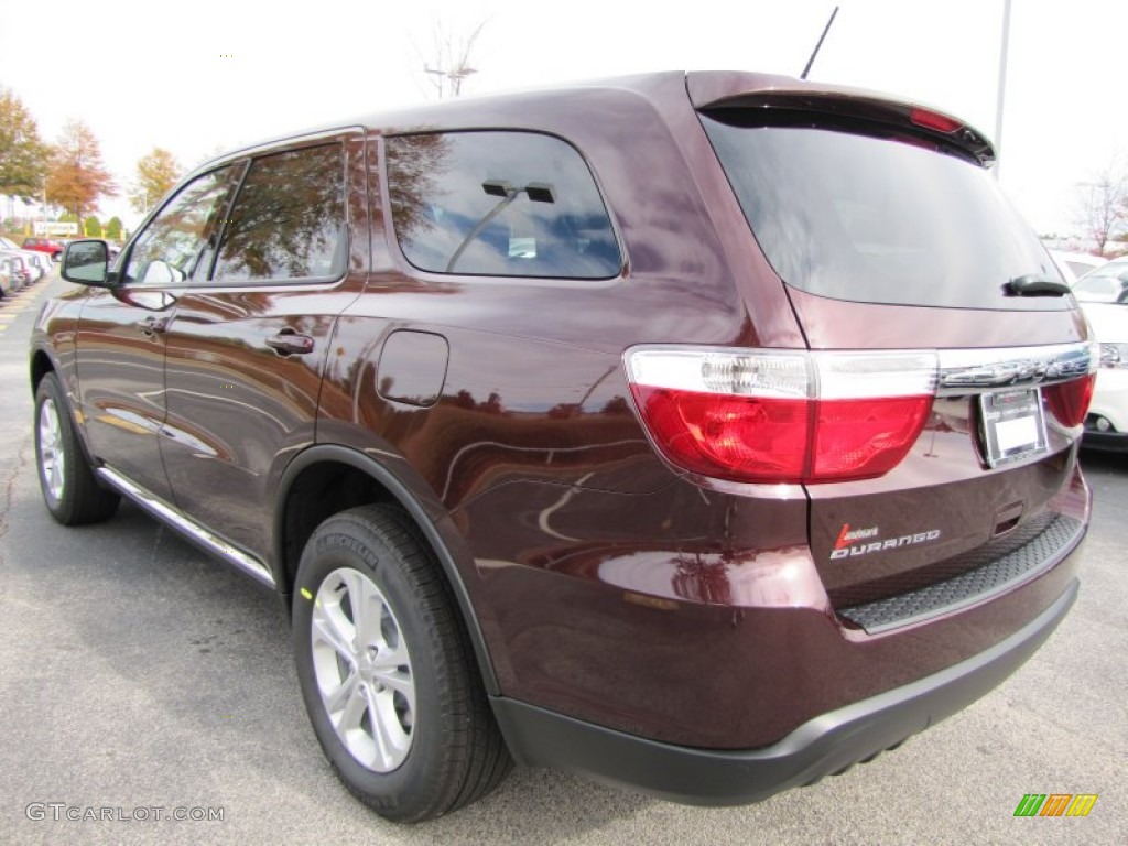 Deep Molten Red Pearl 2012 Dodge Durango SXT Exterior Photo #56355379