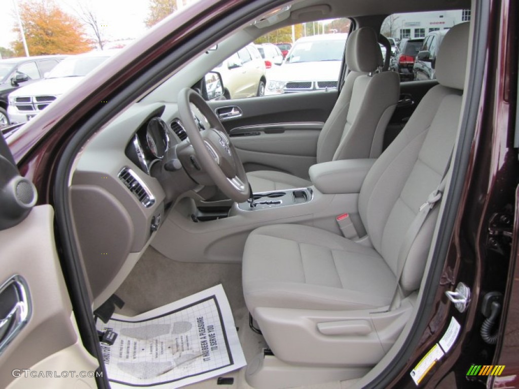 Dark Graystone/Medium Graystone Interior 2012 Dodge Durango SXT Photo #56355415