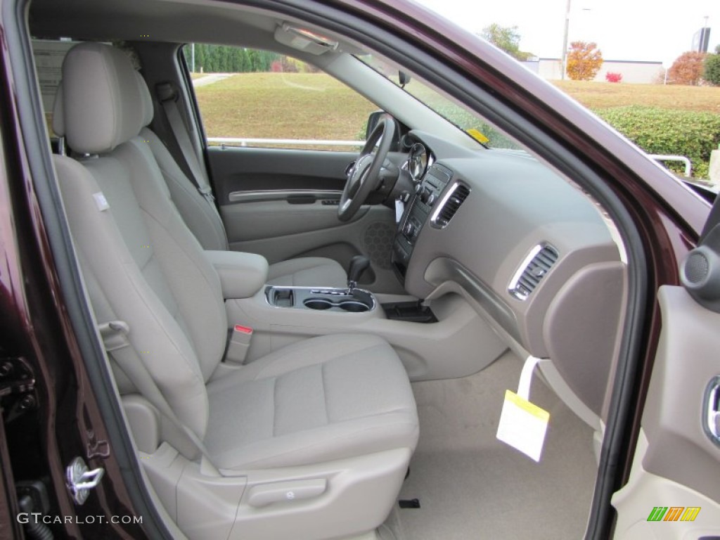 Dark Graystone/Medium Graystone Interior 2012 Dodge Durango SXT Photo #56355442