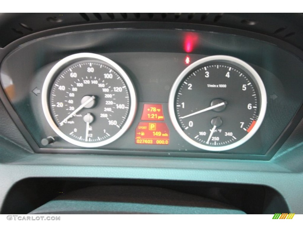 2010 BMW 6 Series 650i Convertible Gauges Photo #56355448