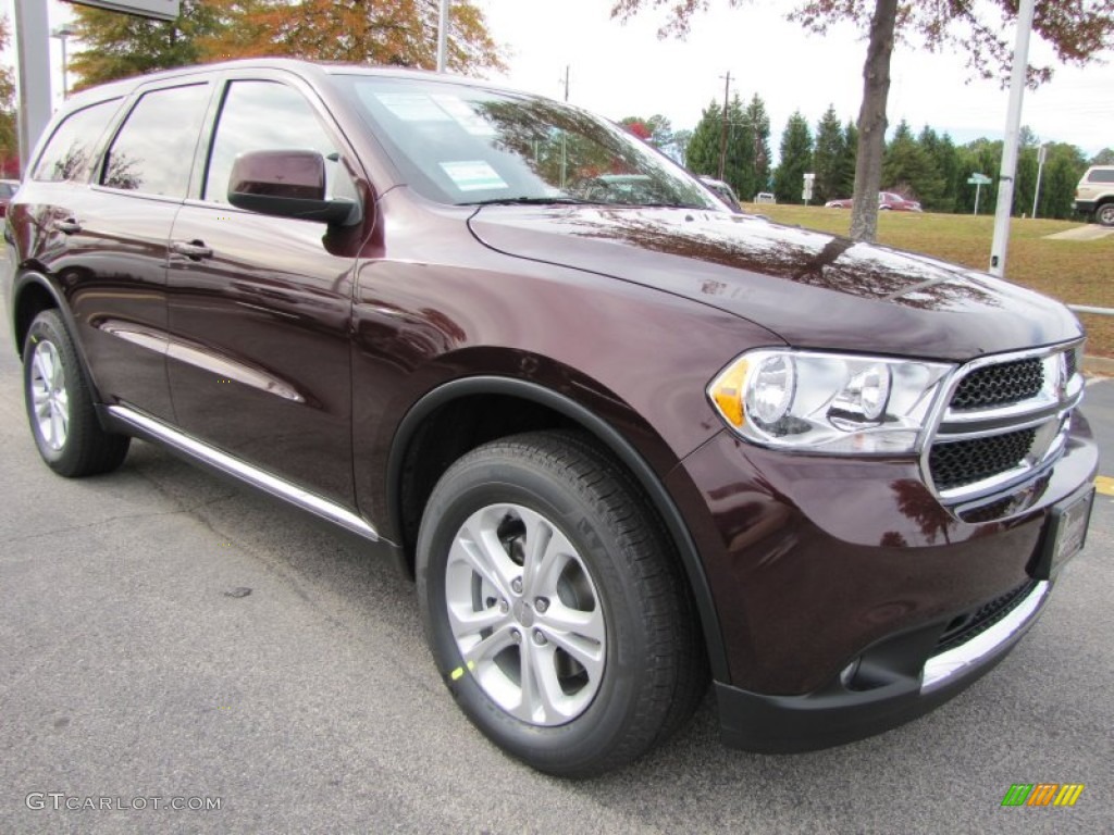 Deep Molten Red Pearl 2012 Dodge Durango SXT Exterior Photo #56355628