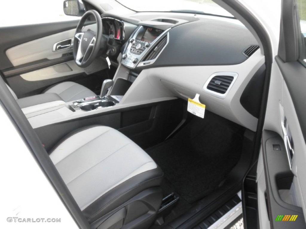 2012 GMC Terrain SLT AWD Light Titanium Dashboard Photo #56355640