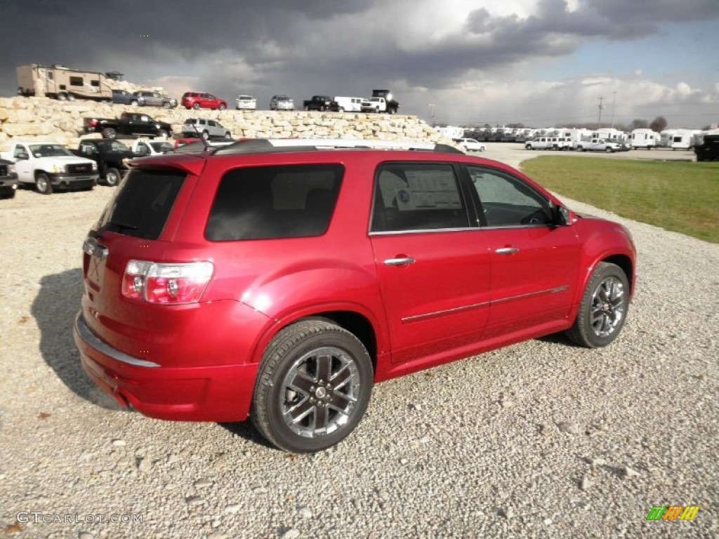 Crystal Red Tintcoat 2012 GMC Acadia Denali Exterior Photo #56356003