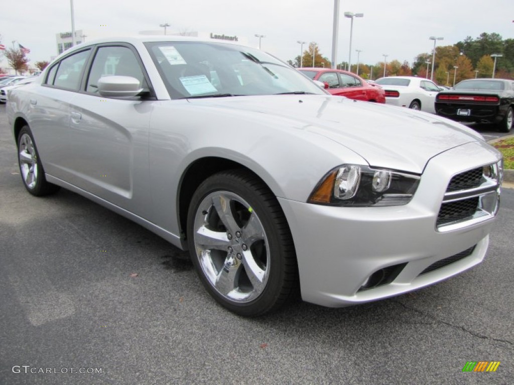 Bright Silver Metallic 2012 Dodge Charger SXT Exterior Photo #56356480