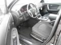 Ebony 2012 GMC Acadia SLE AWD Interior Color