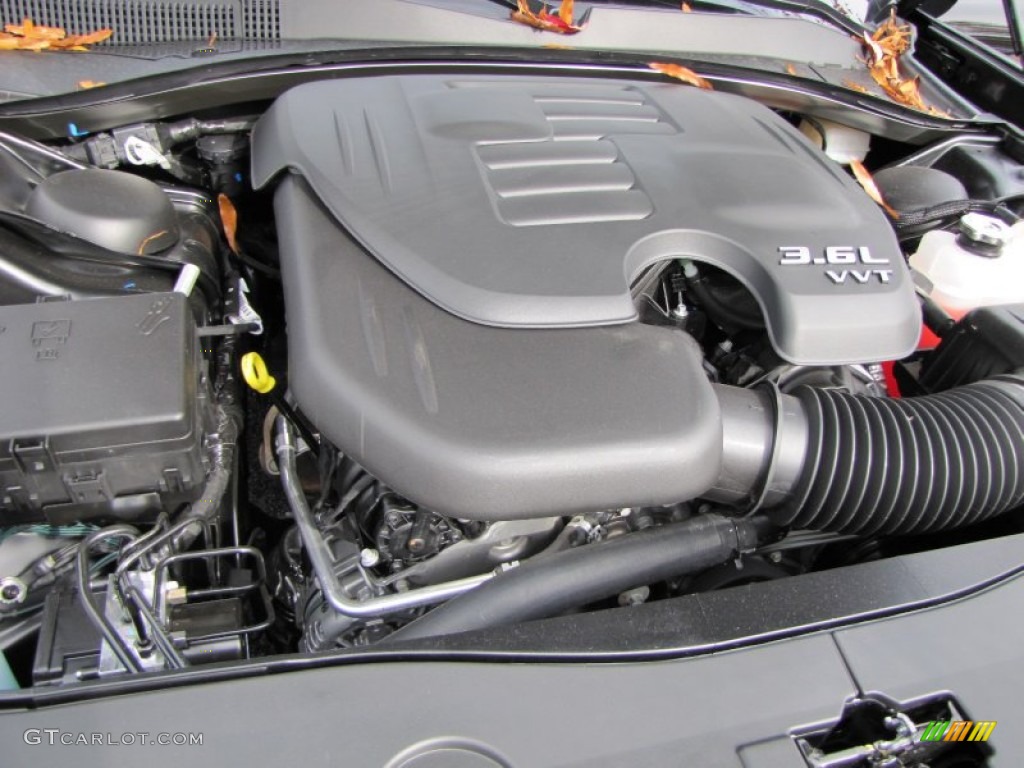 2012 Dodge Charger SXT 3.6 Liter DOHC 24-Valve Pentastar V6 Engine Photo #56356648