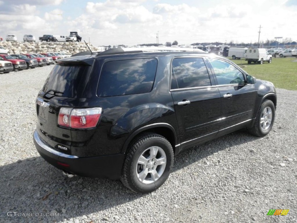 Carbon Black Metallic 2012 GMC Acadia SLE AWD Exterior Photo #56356706