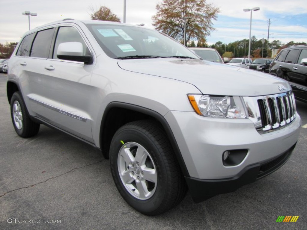 Bright Silver Metallic 2012 Jeep Grand Cherokee Laredo Exterior Photo #56356707