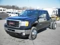 Onyx Black - Sierra 3500HD SLE Crew Cab 4x4 Chassis Photo No. 3