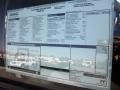 2012 GMC Sierra 3500HD SLE Crew Cab 4x4 Chassis Window Sticker