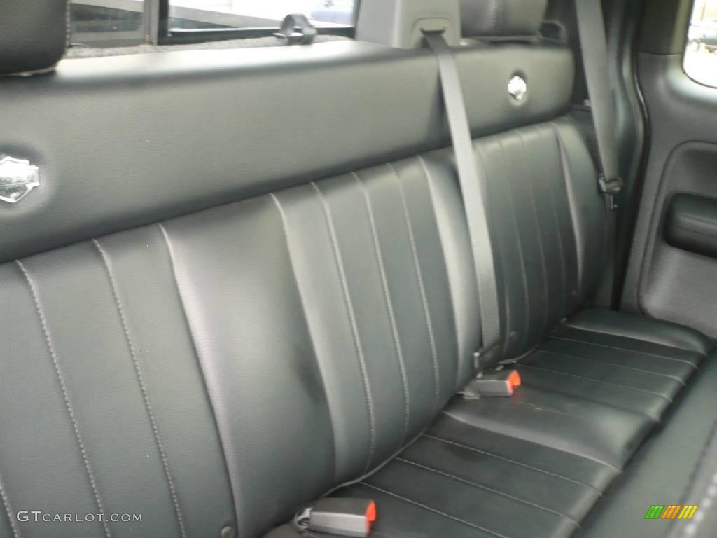2006 F150 Harley-Davidson SuperCab 4x4 - Black / Black photo #9