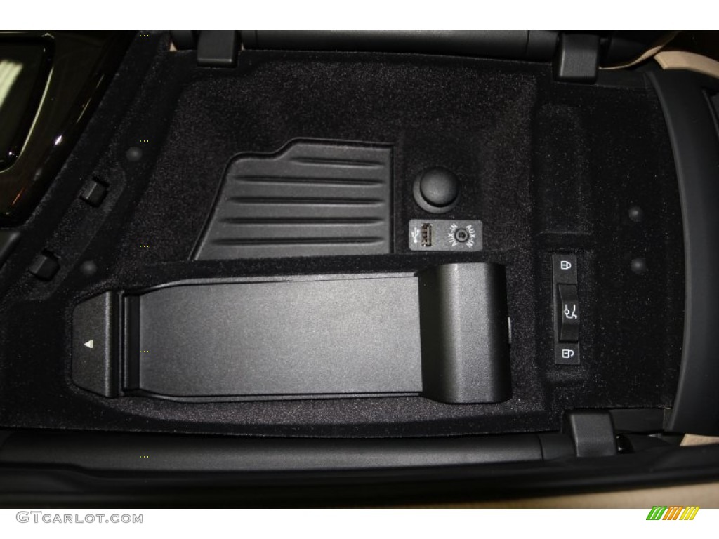 Center console storage box 2012 BMW 5 Series 528i Sedan Parts