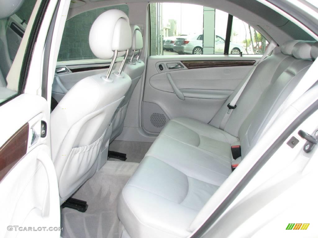 2001 C 320 Sedan - Brilliant Silver Metallic / Ash photo #12