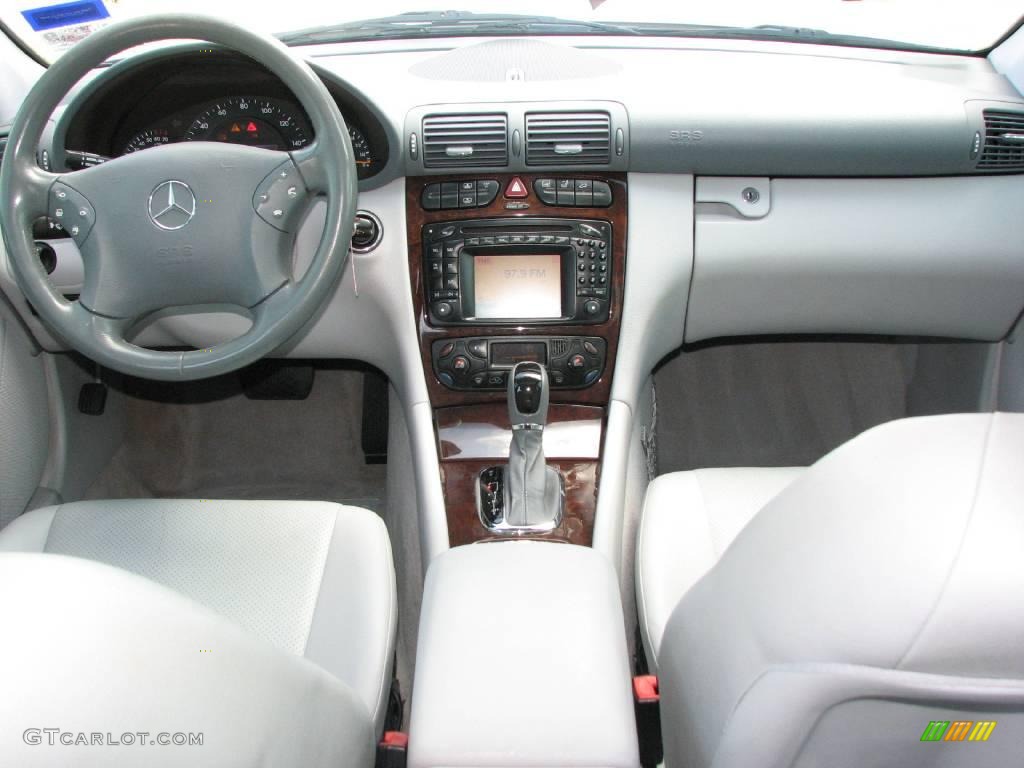 2001 C 320 Sedan - Brilliant Silver Metallic / Ash photo #13