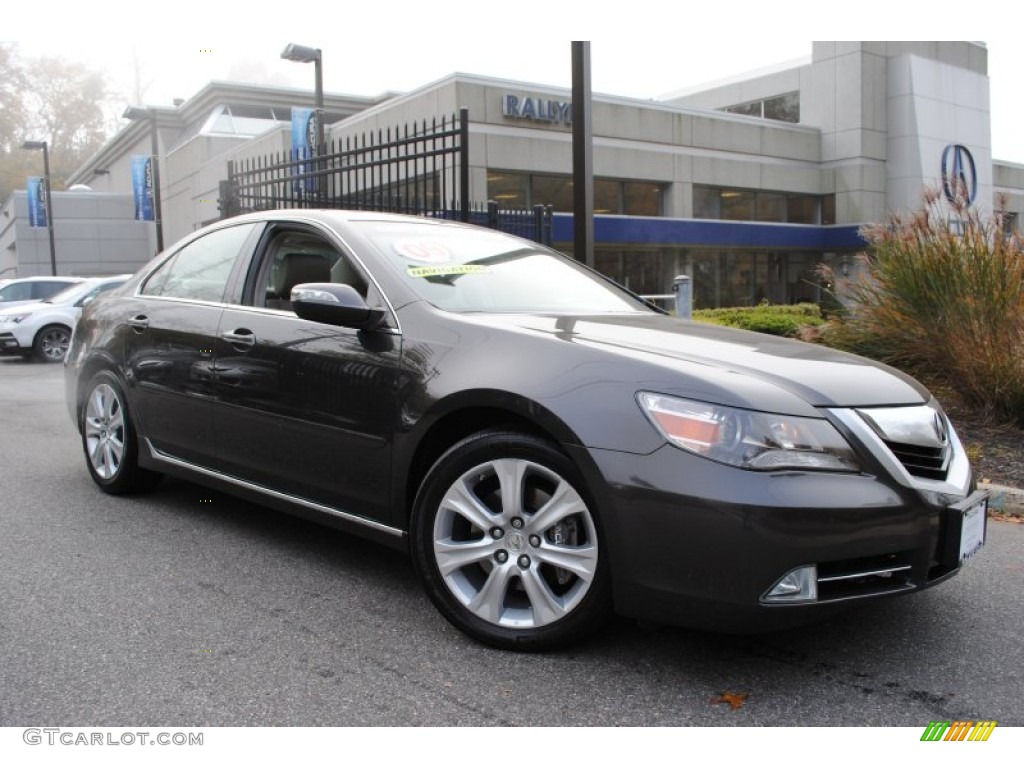 2009 RL 3.7 AWD Sedan - Grigio Metallic / Taupe photo #1