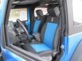 Islander edition drivers seat in Dark Slate Gray/Blue