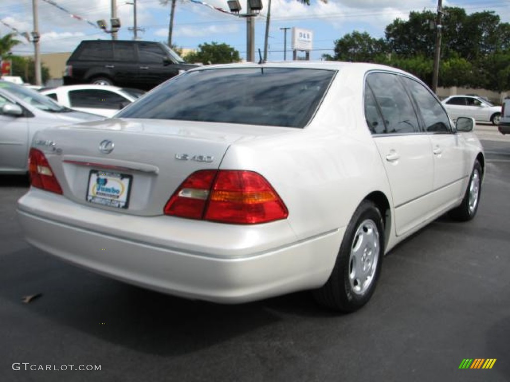 2001 LS 430 - Parchment Crystal / Ivory photo #9