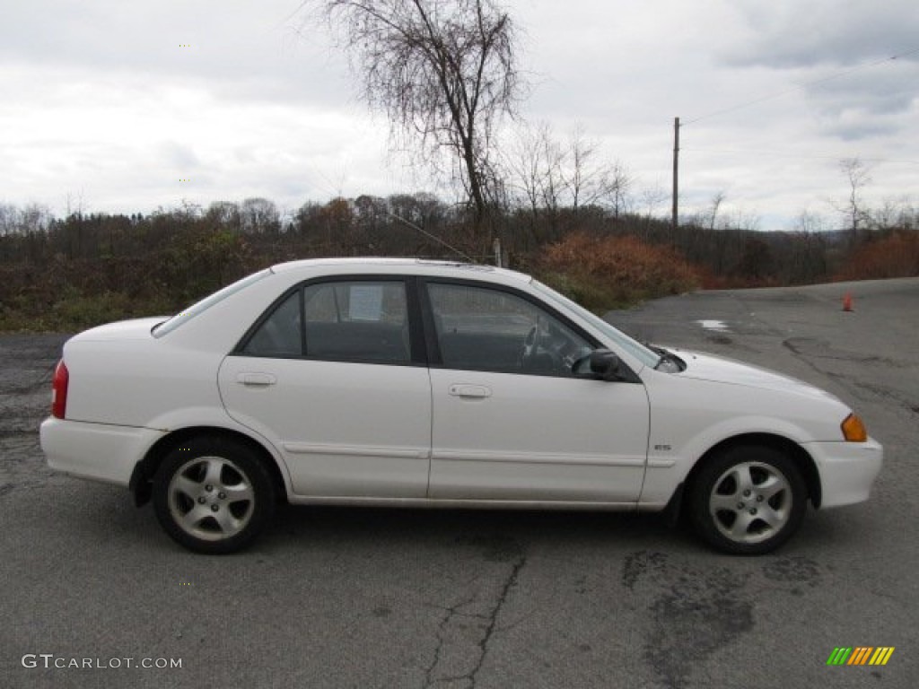 2000 Protege ES - White / Gray photo #2