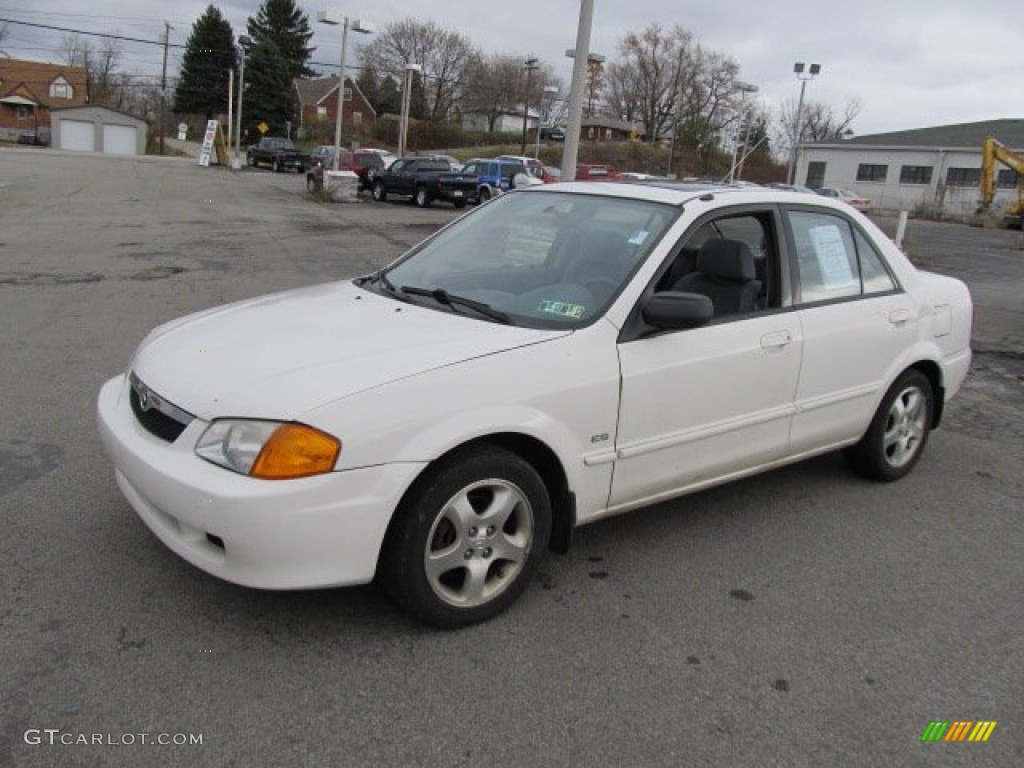 2000 Protege ES - White / Gray photo #5