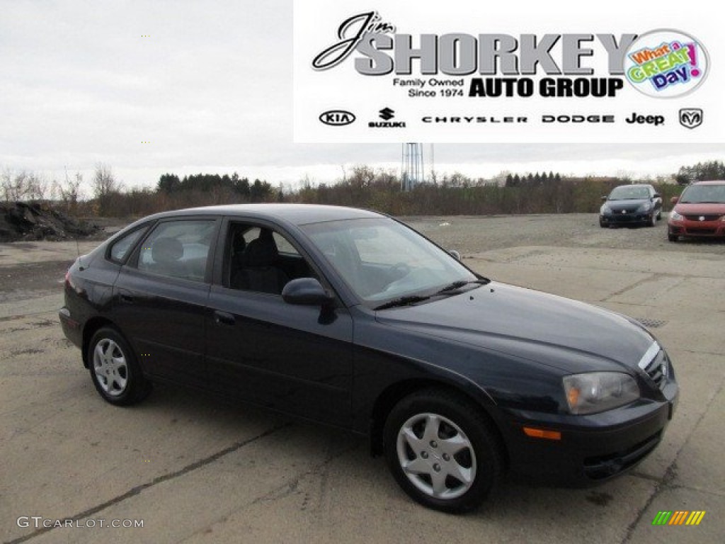 Moonlit Blue Hyundai Elantra