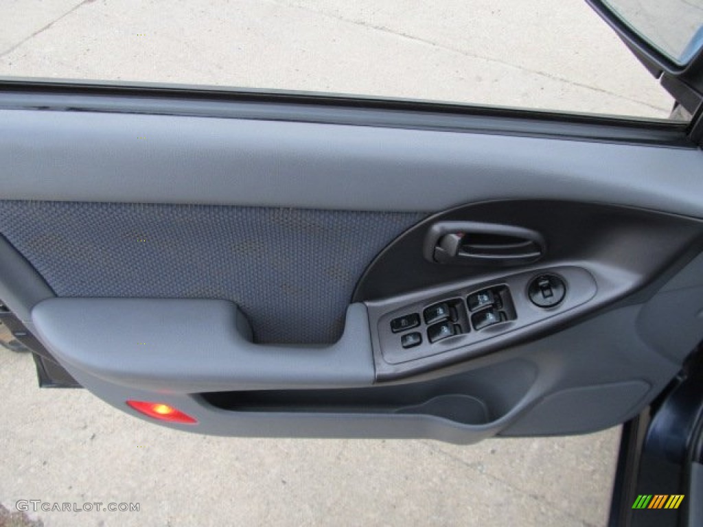 2005 Elantra GLS Hatchback - Moonlit Blue / Gray photo #7