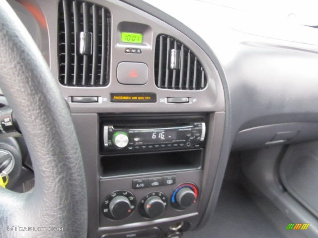 2005 Elantra GLS Hatchback - Moonlit Blue / Gray photo #11