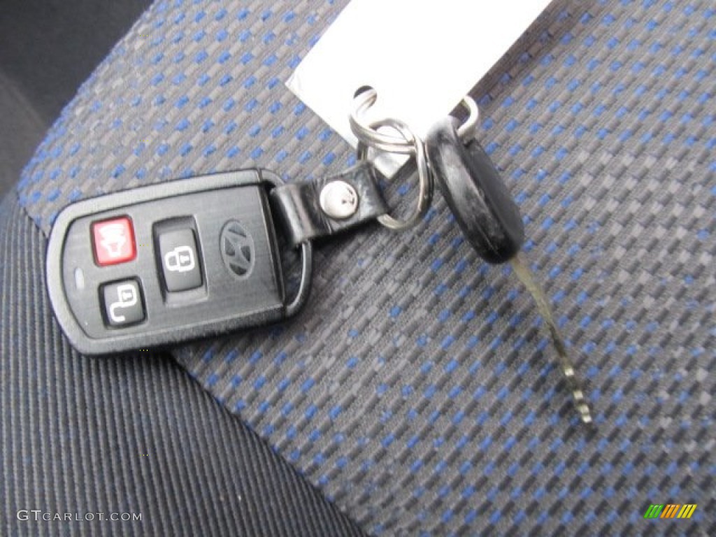 2005 Elantra GLS Hatchback - Moonlit Blue / Gray photo #12