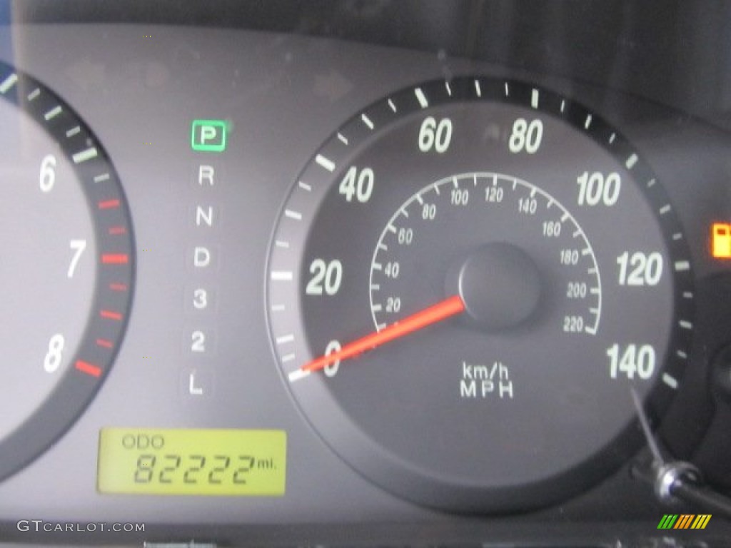 2005 Elantra GLS Hatchback - Moonlit Blue / Gray photo #15