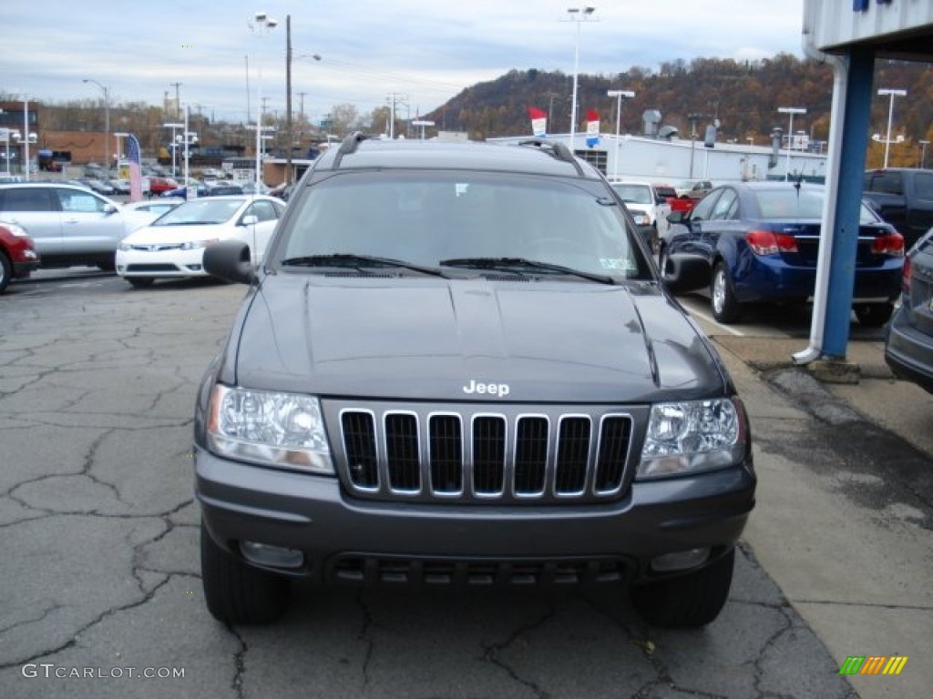 2003 Grand Cherokee Limited 4x4 - Graphite Metallic / Dark Slate Gray photo #3