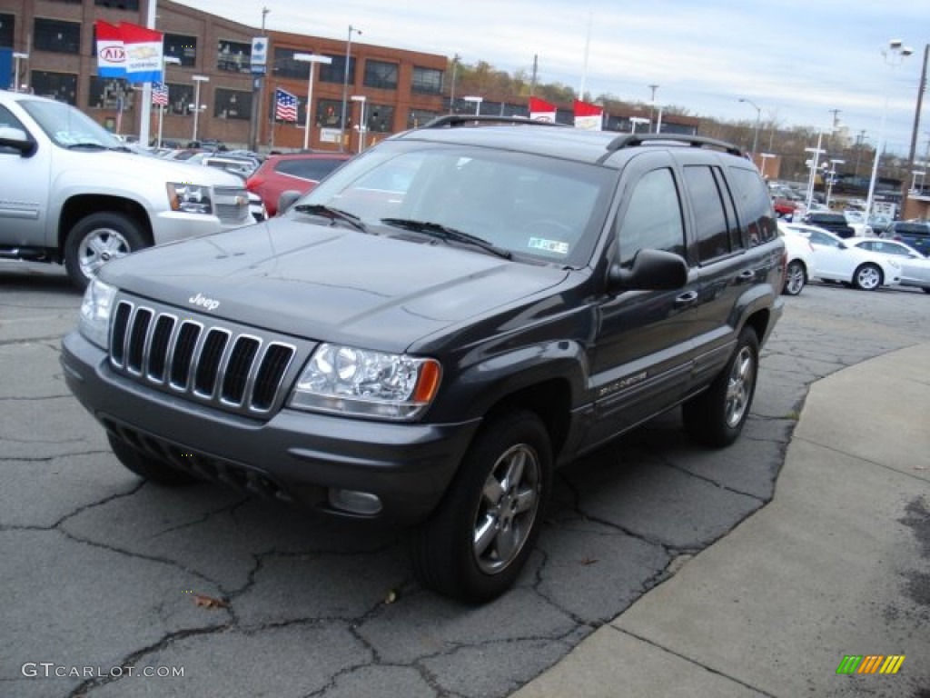 2003 Grand Cherokee Limited 4x4 - Graphite Metallic / Dark Slate Gray photo #4