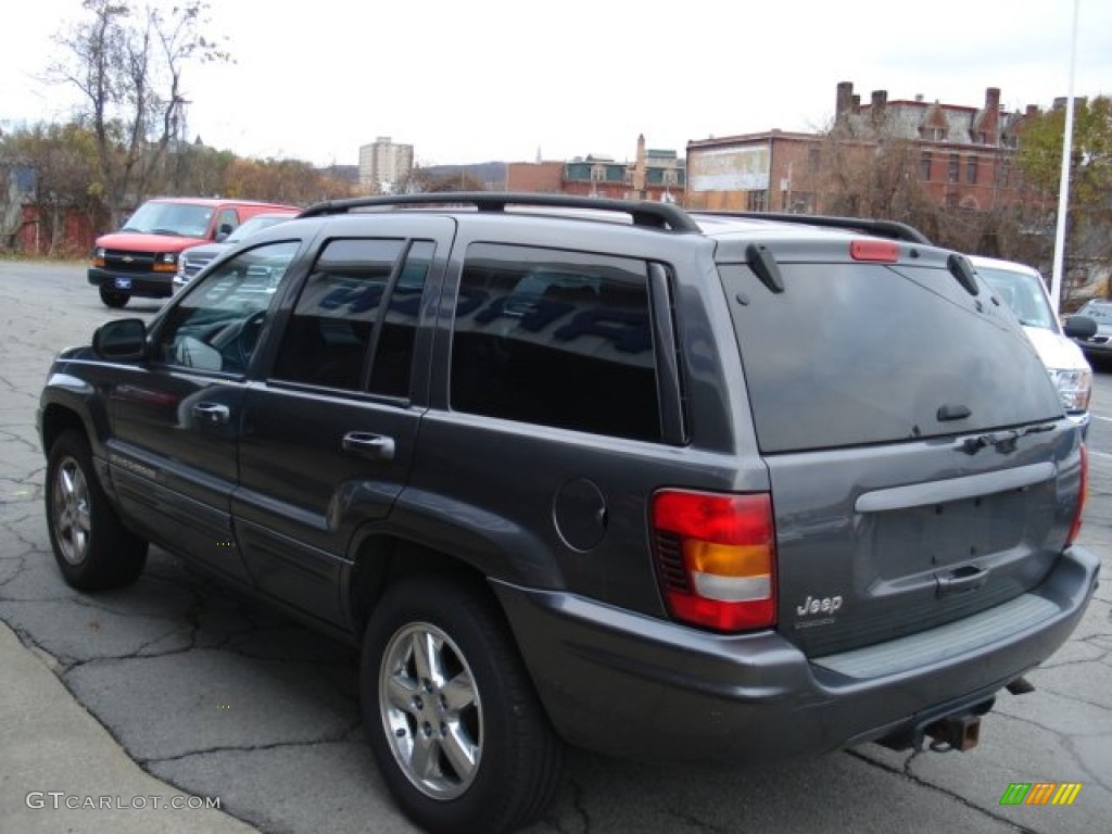 2003 Grand Cherokee Limited 4x4 - Graphite Metallic / Dark Slate Gray photo #6