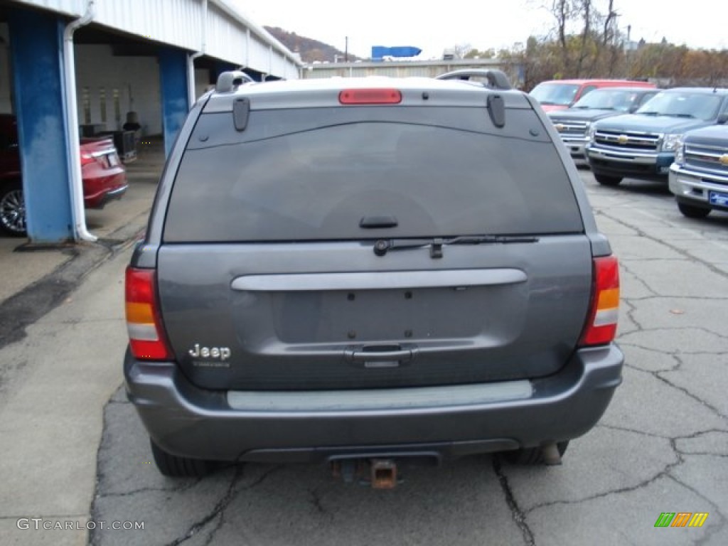 2003 Grand Cherokee Limited 4x4 - Graphite Metallic / Dark Slate Gray photo #7