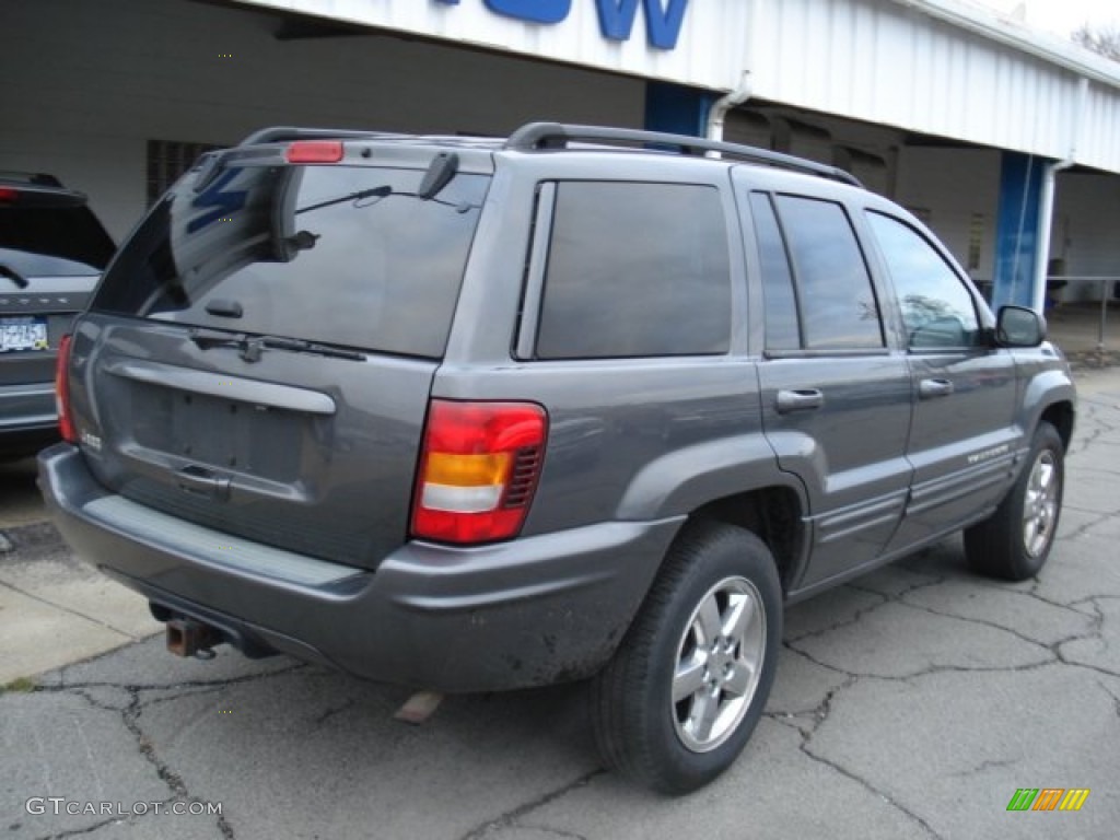 2003 Grand Cherokee Limited 4x4 - Graphite Metallic / Dark Slate Gray photo #8