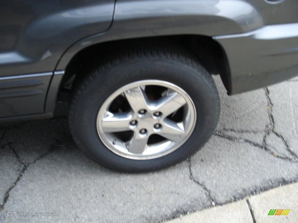 2003 Grand Cherokee Limited 4x4 - Graphite Metallic / Dark Slate Gray photo #12