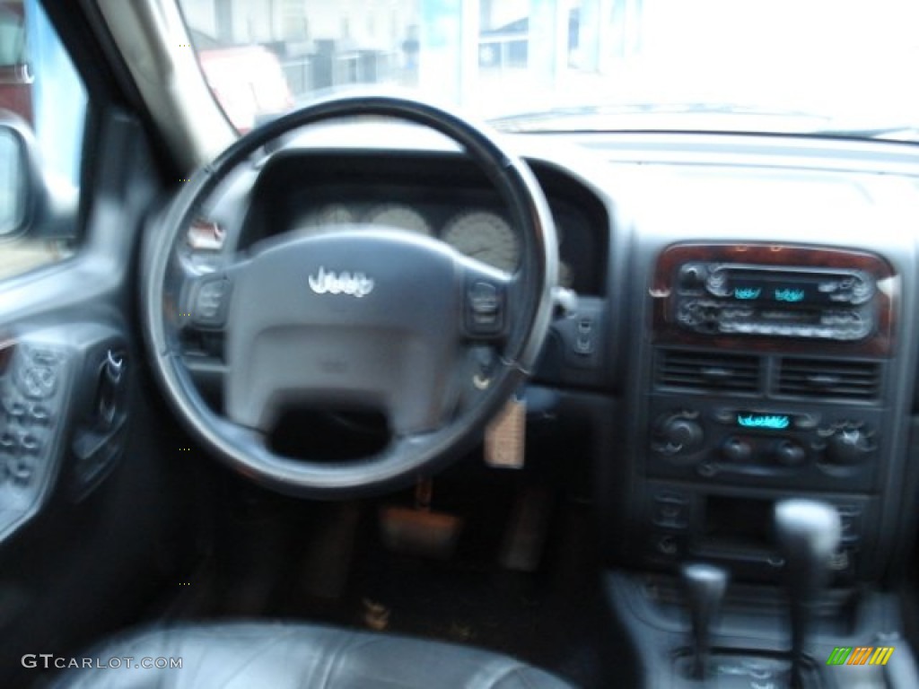 2003 Grand Cherokee Limited 4x4 - Graphite Metallic / Dark Slate Gray photo #13