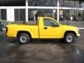 2007 Yellow Chevrolet Colorado LS Regular Cab  photo #10