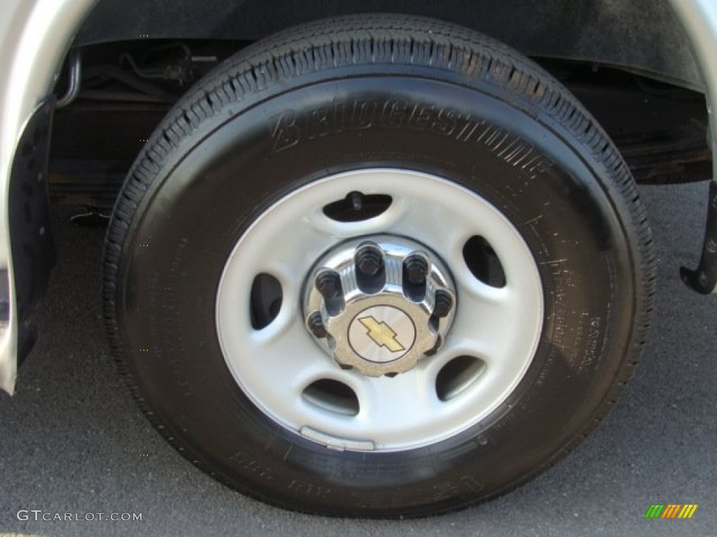 2010 Chevrolet Express LT 3500 Extended Passenger Van Wheel Photo #56362093