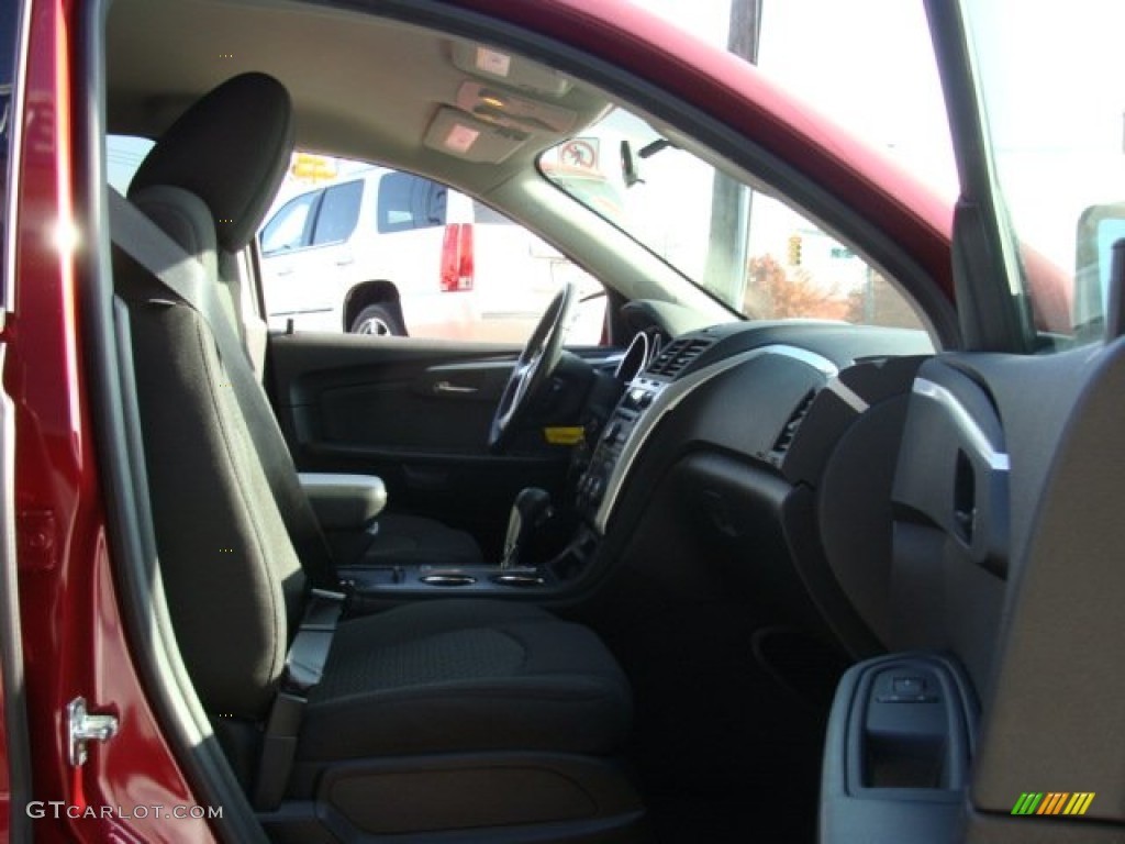 2011 Traverse LT AWD - Red Jewel Metallic / Ebony/Ebony photo #8